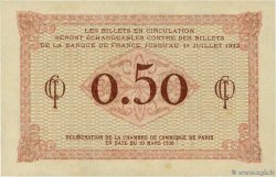 50 Centimes FRANCE régionalisme et divers Paris 1920 JP.097.10 pr.NEUF