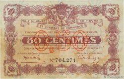 50 Centimes FRANCE Regionalismus und verschiedenen Le Havre 1920 JP.068.26