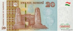 20 Somoni TADJIKISTAN  2021 P.25d NEUF