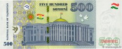 500 Somoni TADJIKISTAN  2021 P.22 SPL