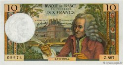 10 Francs VOLTAIRE FRANCE  1973 F.62.62