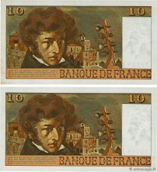 10 Francs BERLIOZ Consécutifs FRANCE  1972 F.63.01 TTB+