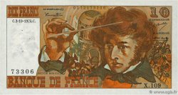 10 Francs BERLIOZ FRANCE  1974 F.63.07b TTB+