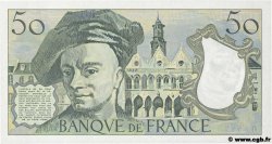 50 Francs QUENTIN DE LA TOUR FRANCIA  1985 F.67.11 AU+