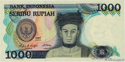 1000 Rupiah INDONESIA  1987 P.124a