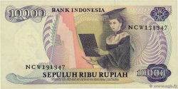10000 Rupiah INDONÉSIE  1985 P.126a TTB