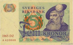 5 Kronor SUÈDE  1965 P.51a XF+