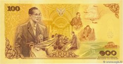 100 Baht Commémoratif THAILAND  2011 P.124 UNC-