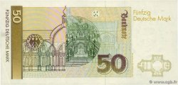 50 Deutsche Mark GERMAN FEDERAL REPUBLIC  1991 P.40b VF+