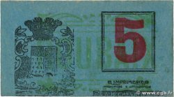 5 Centimes FRANCE régionalisme et divers Roubaix 1914 JP.59-3176 NEUF