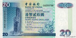 20 Hong Kong Dollars HONG KONG  2000 P.329f TTB+