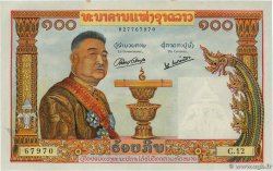 100 Kip LAOS  1957 P.06a