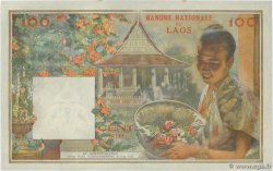 100 Kip LAOS  1957 P.06a AU+