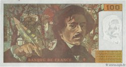 100 Francs DELACROIX 442-1 & 442-2 FRANCE  1994 F.69ter.01a TTB+