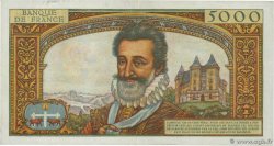 50 NF sur 5000 Francs HENRI IV FRANCE  1958 F.54.01 TTB