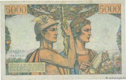 5000 Francs TERRE ET MER FRANCE  1953 F.48.08 TB
