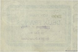 2 Francs FRANCE Regionalismus und verschiedenen Auchel 1915 JP.62-0022 VZ
