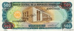 500 Pesos Oro Spécimen RÉPUBLIQUE DOMINICAINE  1985 P.123s2 UNC