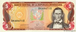 5 Pesos Oro DOMINICAN REPUBLIC  1990 P.131