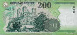 200 Forint HUNGRíA  2002 P.187b SC+