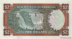 2 Dollars RODESIA  1977 P.35c SC+