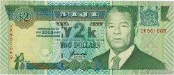 2 Dollars Commémoratif FIDSCHIINSELN  2000 P.102a