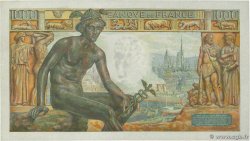 1000 Francs DÉESSE DÉMÉTER FRANKREICH  1943 F.40.19 fVZ