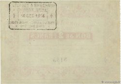 2 Francs FRANCE Regionalismus und verschiedenen Roanne 1914 JP.42-51 VZ
