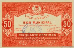50 Centimes FRANCE Regionalismus und verschiedenen Vertus 1917 JP.51-57