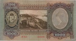 1000 Pengo HUNGARY  1943 P.116 AU