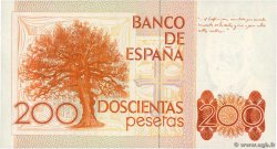 200 Pesetas SPAIN  1980 P.156 UNC-