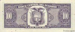 100 Sucres ECUADOR  1962 P.117a UNC
