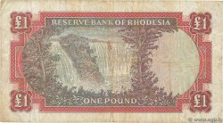 1 Pound RHODÉSIE  1967 P.28c pr.TB