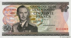 50 Francs LUSSEMBURGO  1972 P.55a FDC