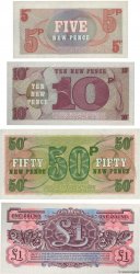 Lot de 4 Billets ANGLETERRE  1948 P.LOT NEUF