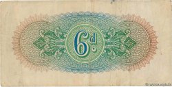 6 Pence ENGLAND  1943 P.M001a F