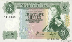 25 Rupees ÎLE MAURICE  1967 P.32a SPL