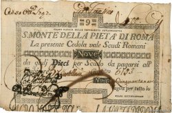 9 Scudi ITALIEN  1786 PS.307