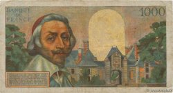 1000 Francs RICHELIEU FRANCE  1954 F.42.09 B