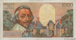 1000 Francs RICHELIEU FRANCE  1955 F.42.16 pr.TTB