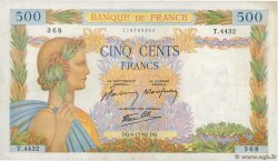 500 Francs LA PAIX FRANCE  1942 F.32.27