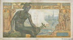 1000 Francs DÉESSE DÉMÉTER FRANCE  1942 F.40.01 F