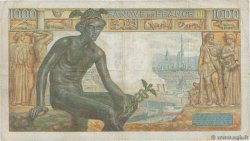 1000 Francs DÉESSE DÉMÉTER FRANCE  1942 F.40.01 F