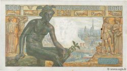 1000 Francs DÉESSE DÉMÉTER FRANCE  1942 F.40.04 TB+