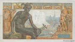 1000 Francs DÉESSE DÉMÉTER FRANKREICH  1943 F.40.19 fSS