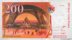 200 Francs EIFFEL FRANCE  1996 F.75.02 SUP