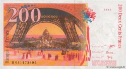200 Francs EIFFEL FRANCE  1996 F.75.03a SUP