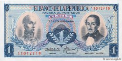 1 Peso Oro COLOMBIE  1974 P.404e NEUF