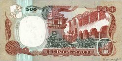 500 Pesos Oro COLOMBIA  1987 P.431 FDC
