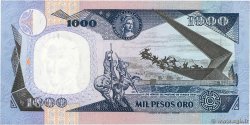 1000 Pesos Oro COLOMBIA  1987 P.424c FDC